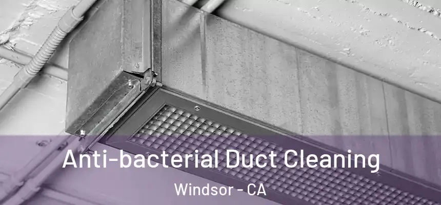 Anti-bacterial Duct Cleaning Windsor - CA